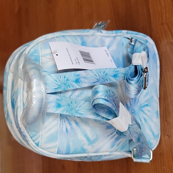 LUV BETSEY BY BETSEY JOHNSON Tie Dye Mid Size Backpack - Picture 4 of 8